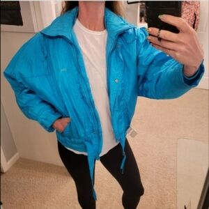 Serac Vintage Ski Jacket Winter Snow Coat Blue Size Small